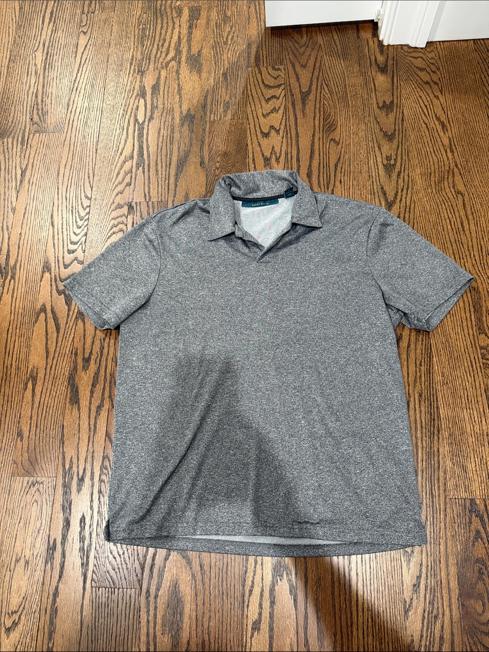 Perry Ellis Men's Gray Heather Polo